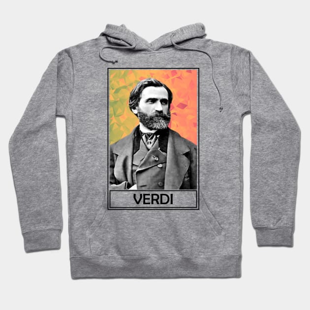 Giuseppe Verdi Hoodie by TheMusicophile